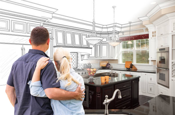 Kitchen flooring installation in Naples by JMT Kitchen Cabinet